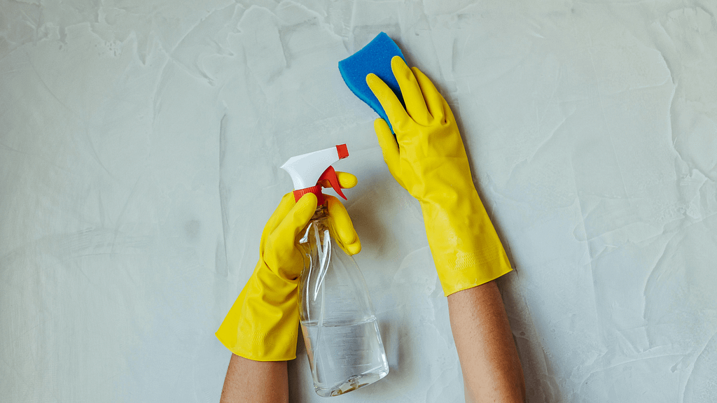 deep cleaning house before selling